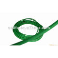 polyuréthane rondes couleur verte rugueuse de ceinture 8mm